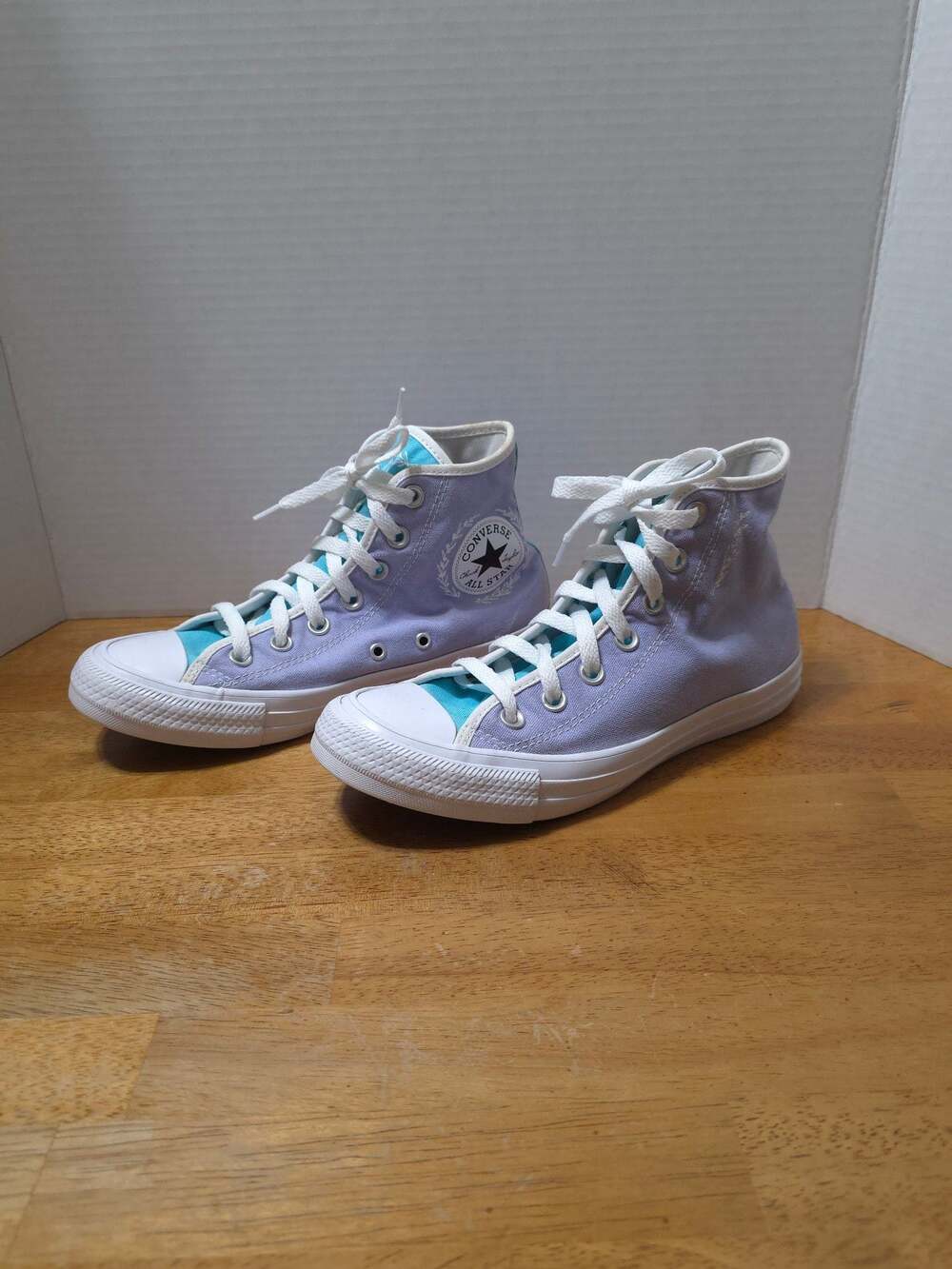 Converse Chuck Taylor All Star High Top Sneakers Purple Blue